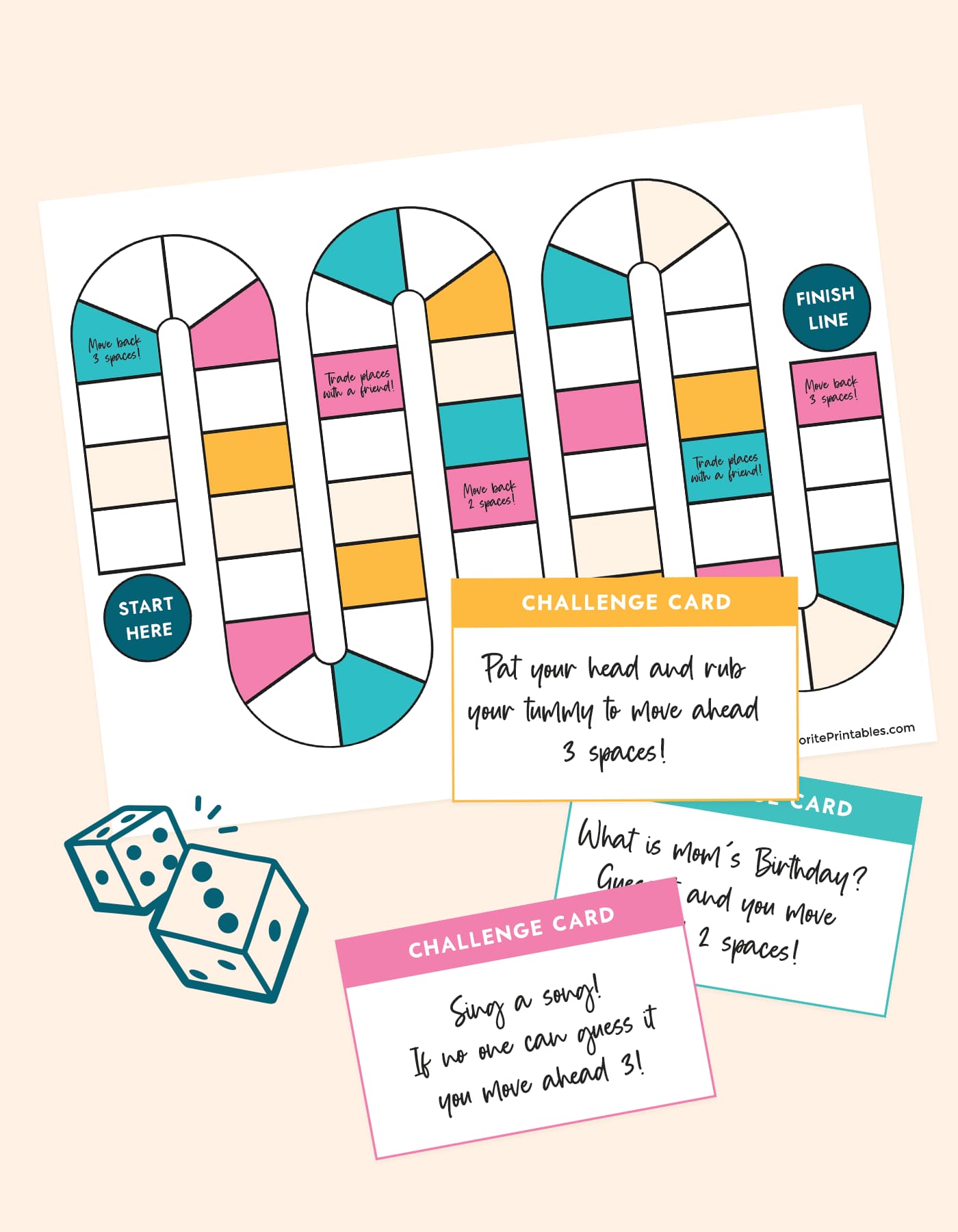 Free Printable Board Games And Templates