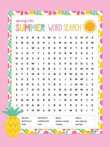 Free Printable Easter Word Search - Favorite Printables