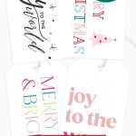 Free printable Christmas gift tags pin.