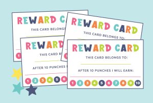 Free Printable Reward Punch Cards For Kids - Favorite Printables