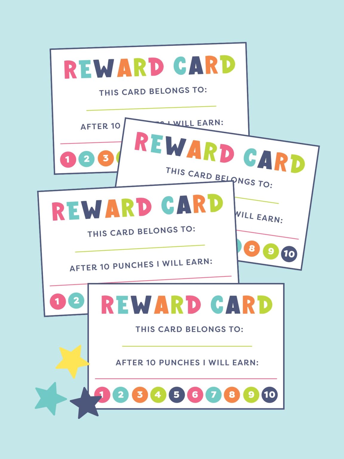 Free printable reward systems - Favorite Printables