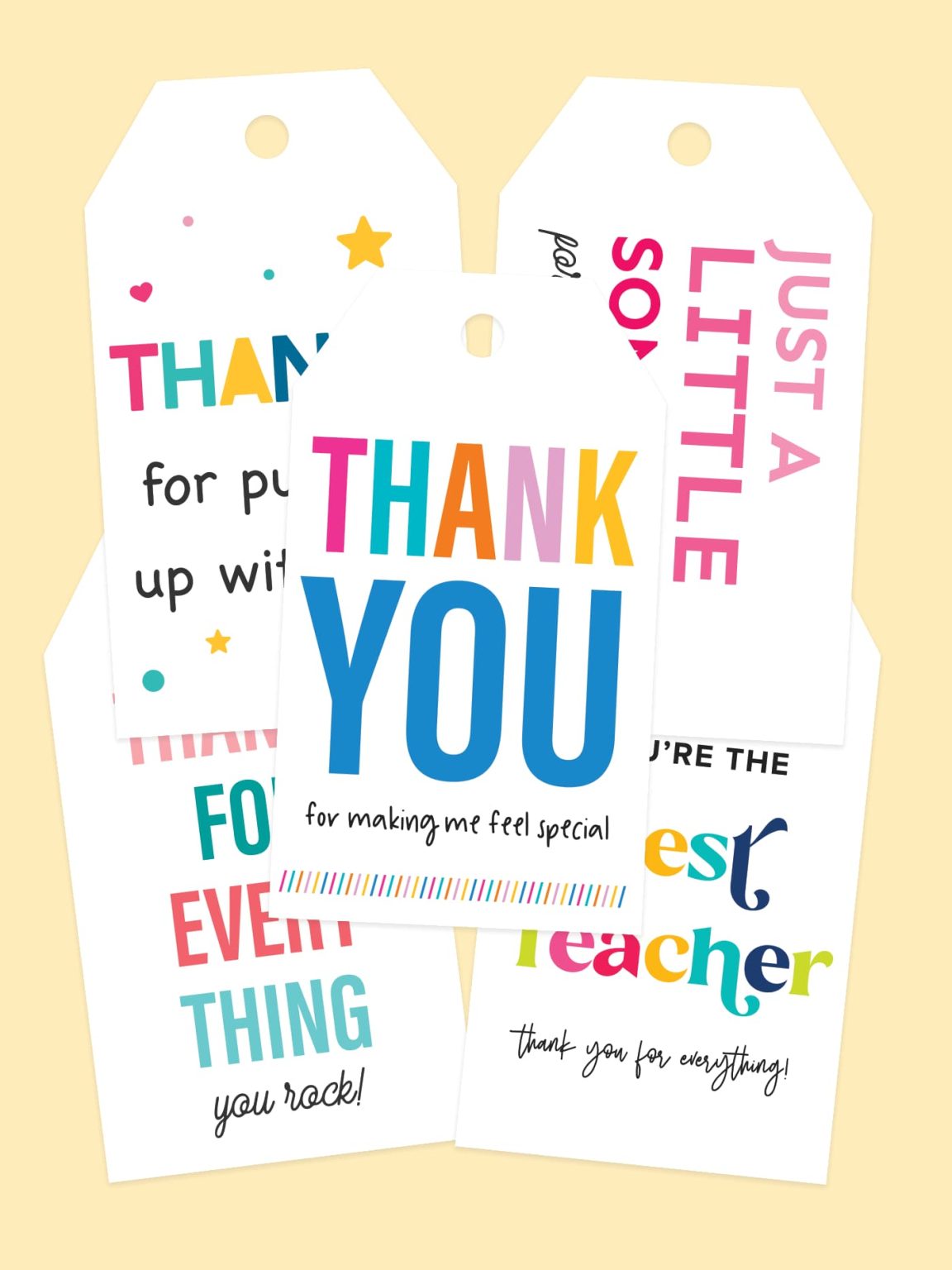 Free Printable Meet The Teacher - Editable PDF! - Favorite Printables