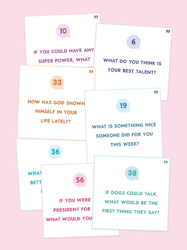 Conversation Cards for Families