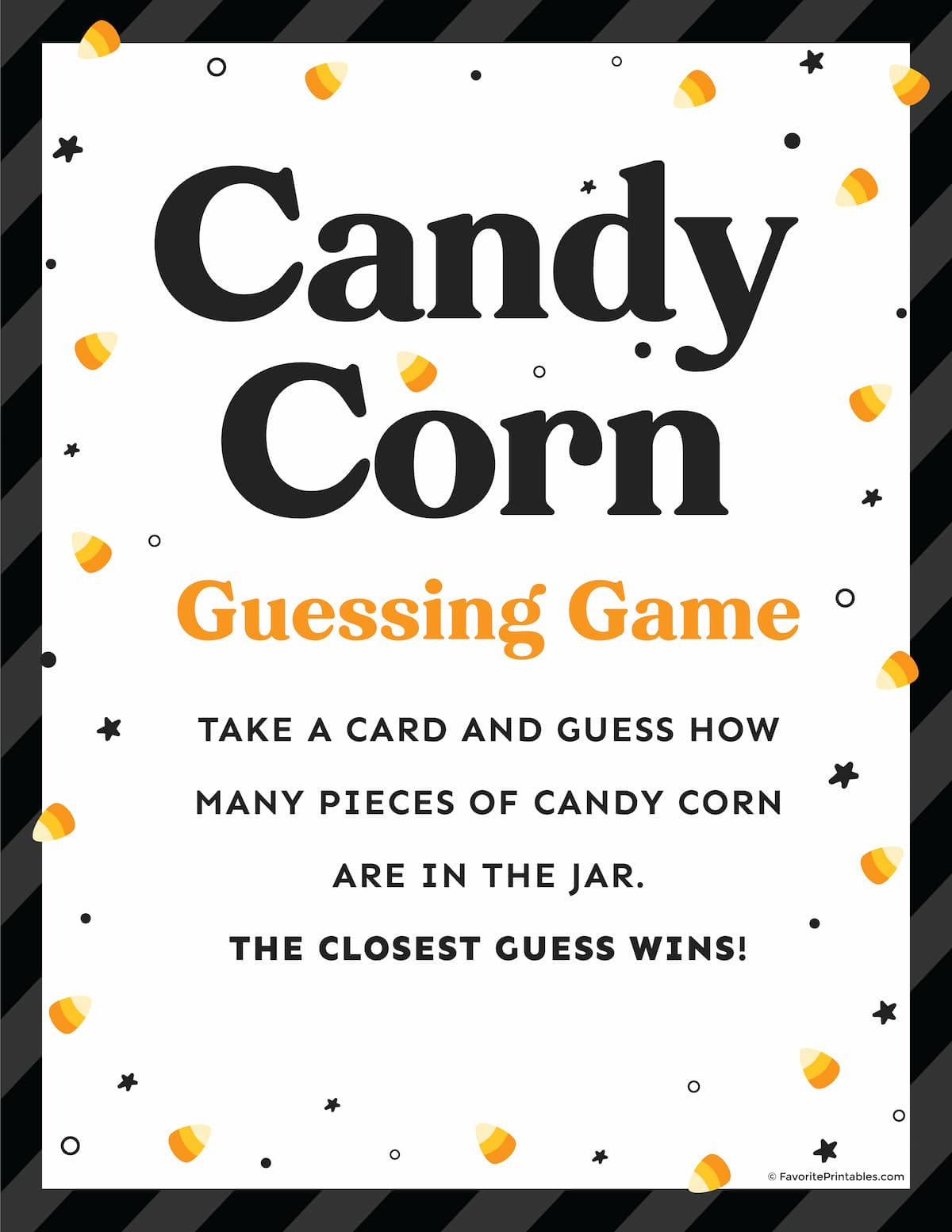 Printable Candy Games Printable Candy Games