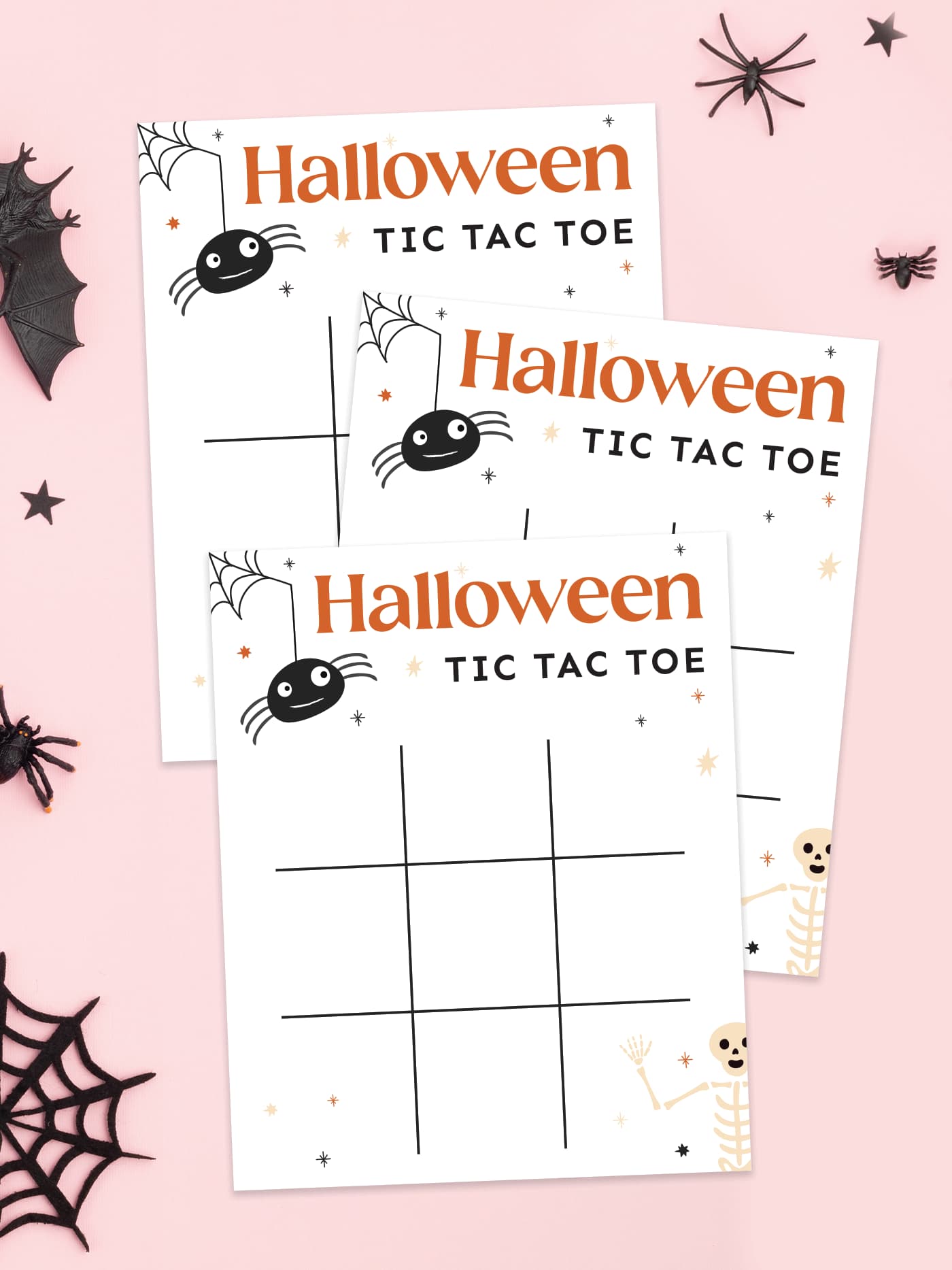 HALLOWEEN Tic-Tac-Toe Game