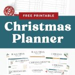 The Ultimate Christmas Planner free printable pin.