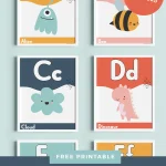 Free printable alphabet posters for classroom.