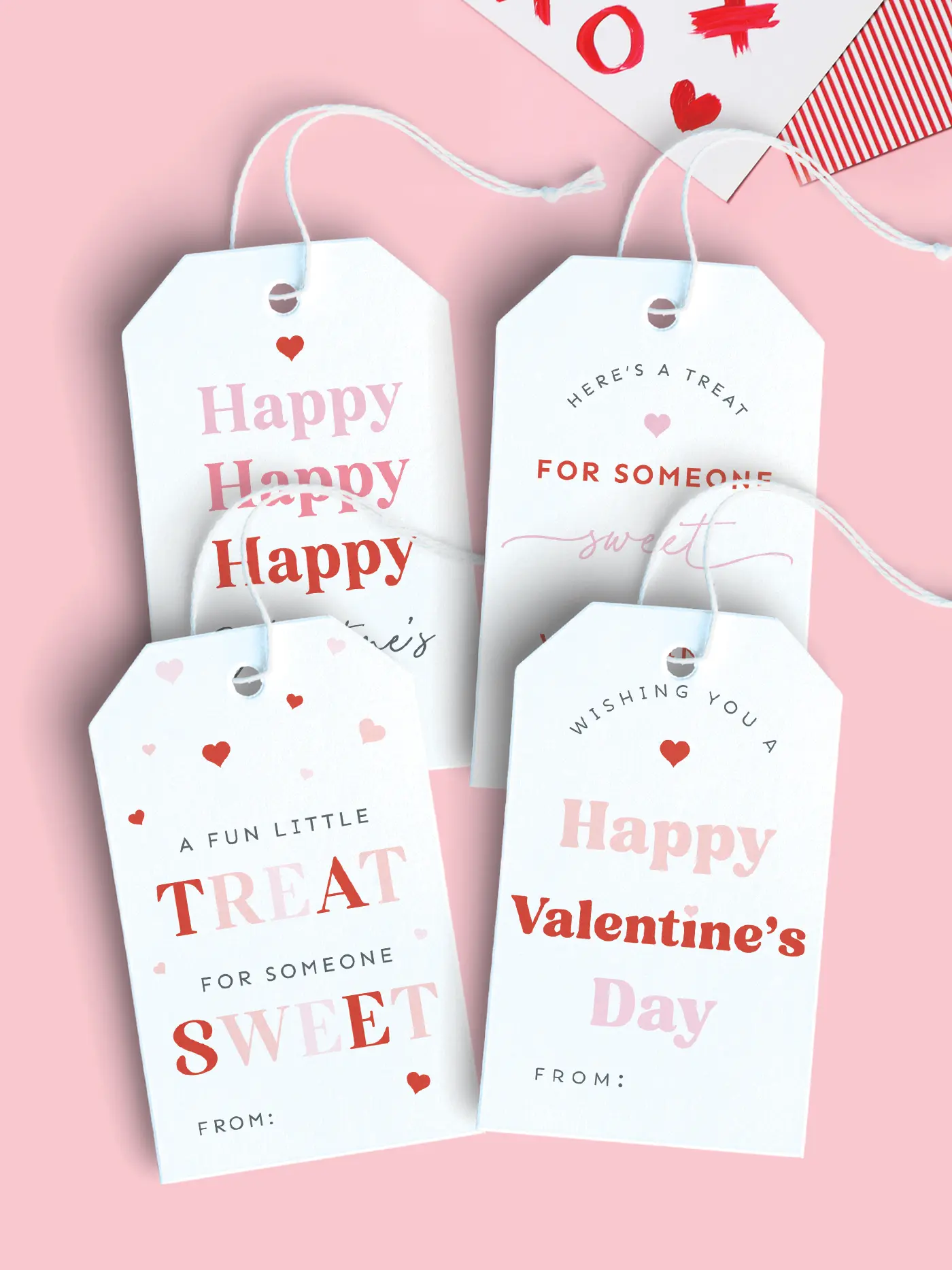 Valentines Gift Tags Tall free printable valentine's gift tags - favorite printables